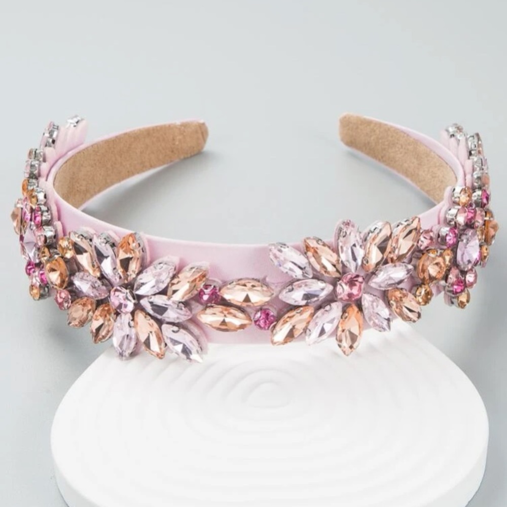 Rhinestone Decor Hair Hoop